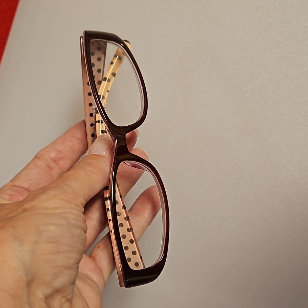 2 pairs of readers +2.50 strength Foster Grant and Aigner- 1 NWT - 1 gently worn - Picture 4 of 8
